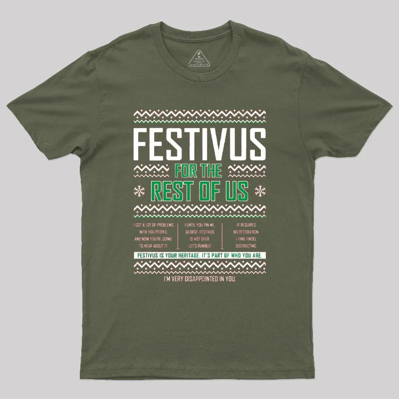 Festivus Geek T-Shirt - Image 3
