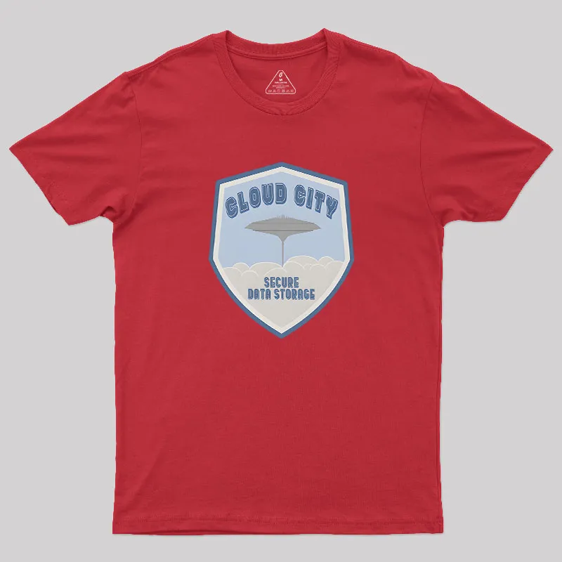 Cloud City Data Storage Geek T-Shirt - Image 5