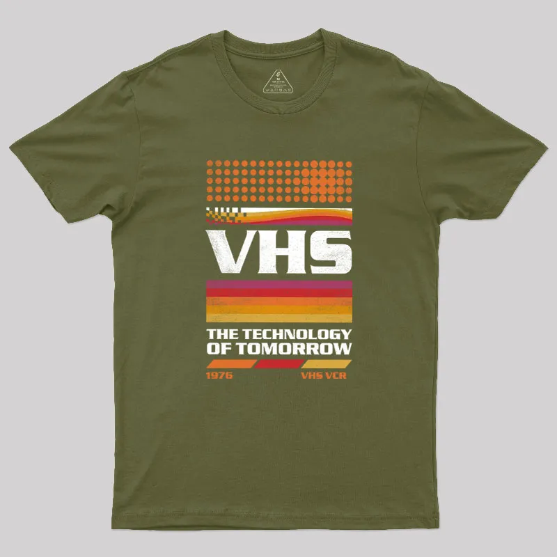 VHS Tech Geek T-Shirt - Image 3