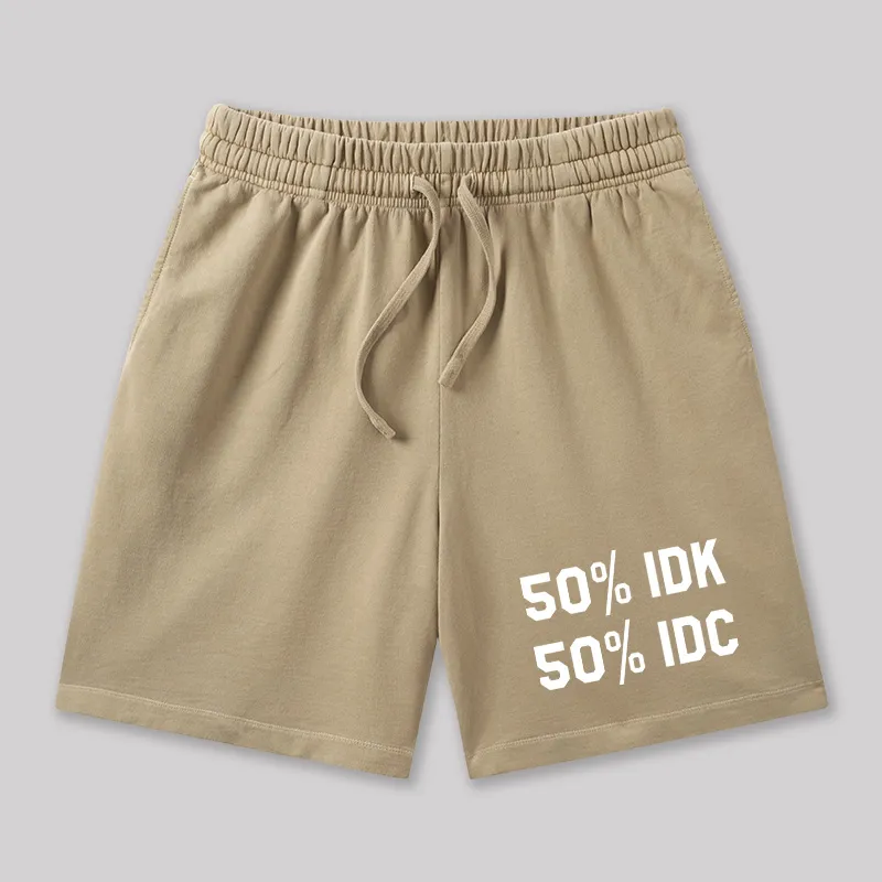 50%IDC Geeky Washed Shorts - Image 8