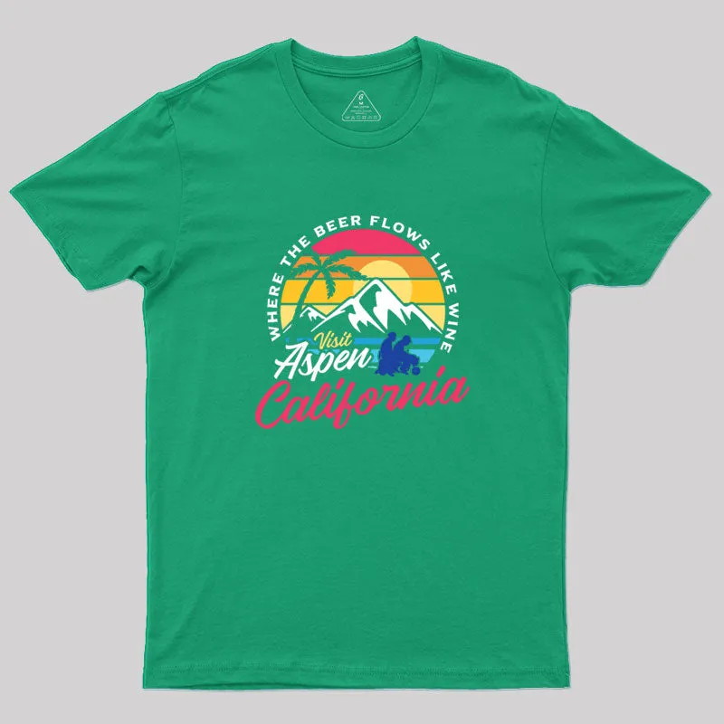 Visit Aspen California - Dumb And Dumber Spot Geek T-Shirt - Image 9