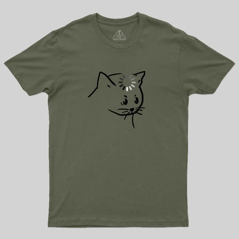 Think Cat Geek T-Shirt - Image 5