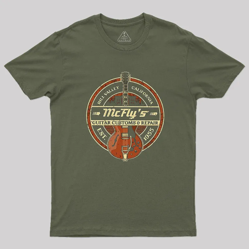 McFly's Customs Geek T-Shirt - Image 3