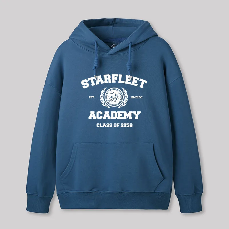 Starfleet Acadmey Class of 2258 White Hoodie - Image 4
