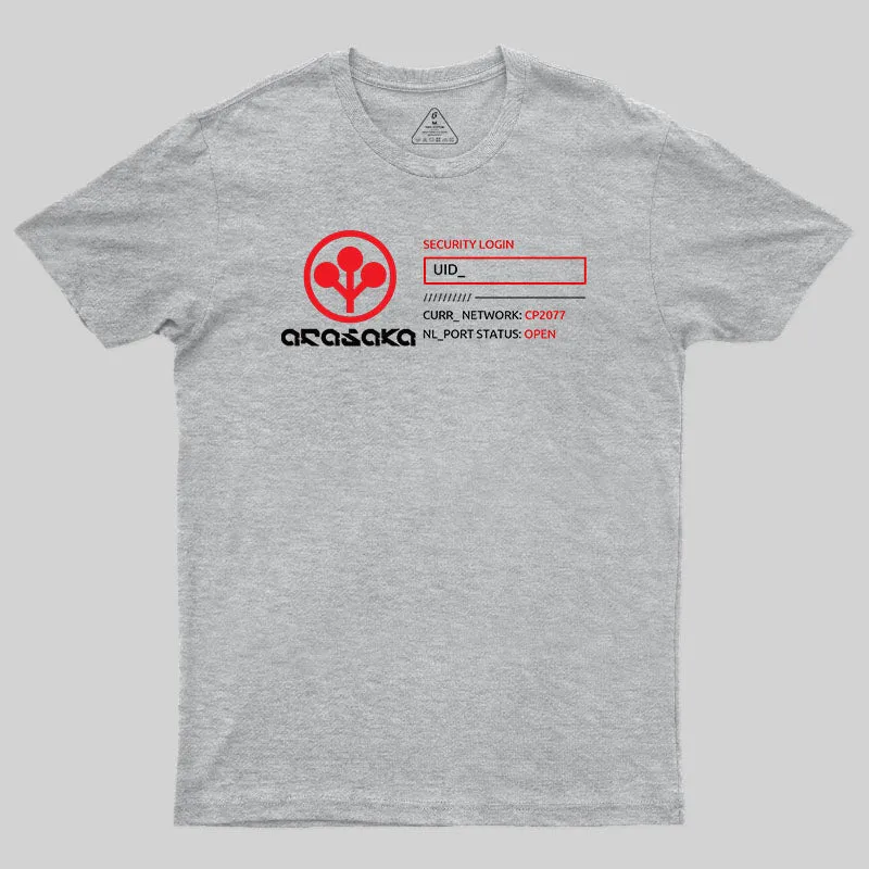 Arasaka Terminal-Cyberpunk 2077 T-Shirt - Image 8