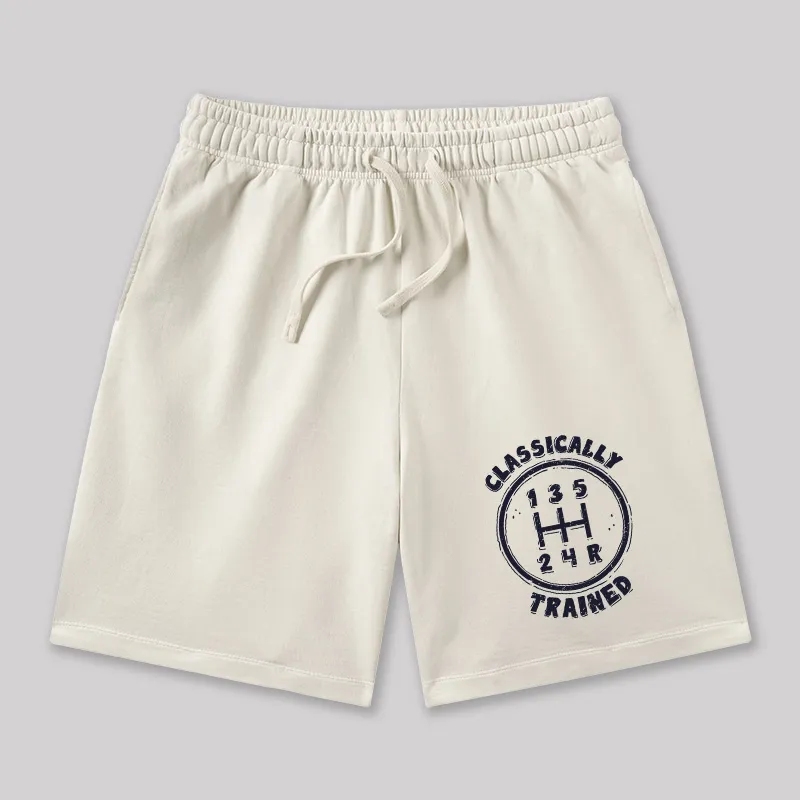 Classically Trained Geeky Washed Shorts - Image 4