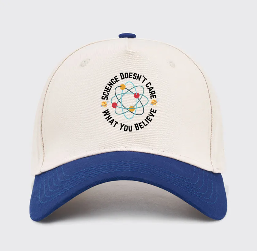 Science doesn't care what you believe Washed Vintage Baseball Cap - Image 8