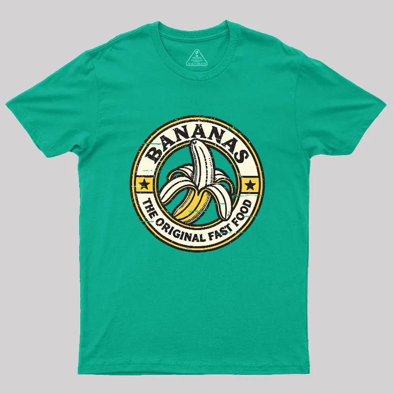 Bananas - The original Fast Food T-Shirt - Image 6