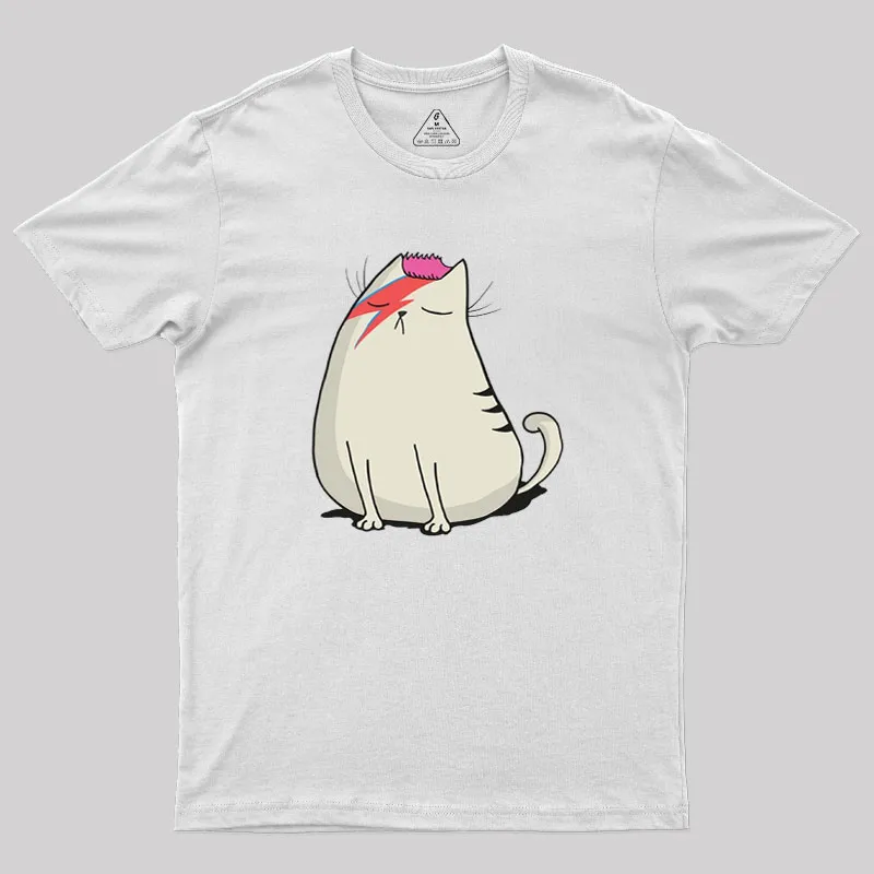 Meowie Geek T-Shirt - Image 10
