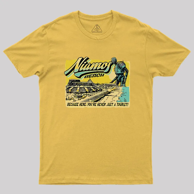 Niamos Beach Geek T-Shirt - Image 8