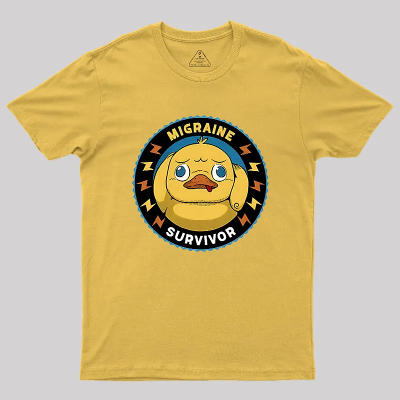 Migraine Survivor Geek T-Shirt - Image 8