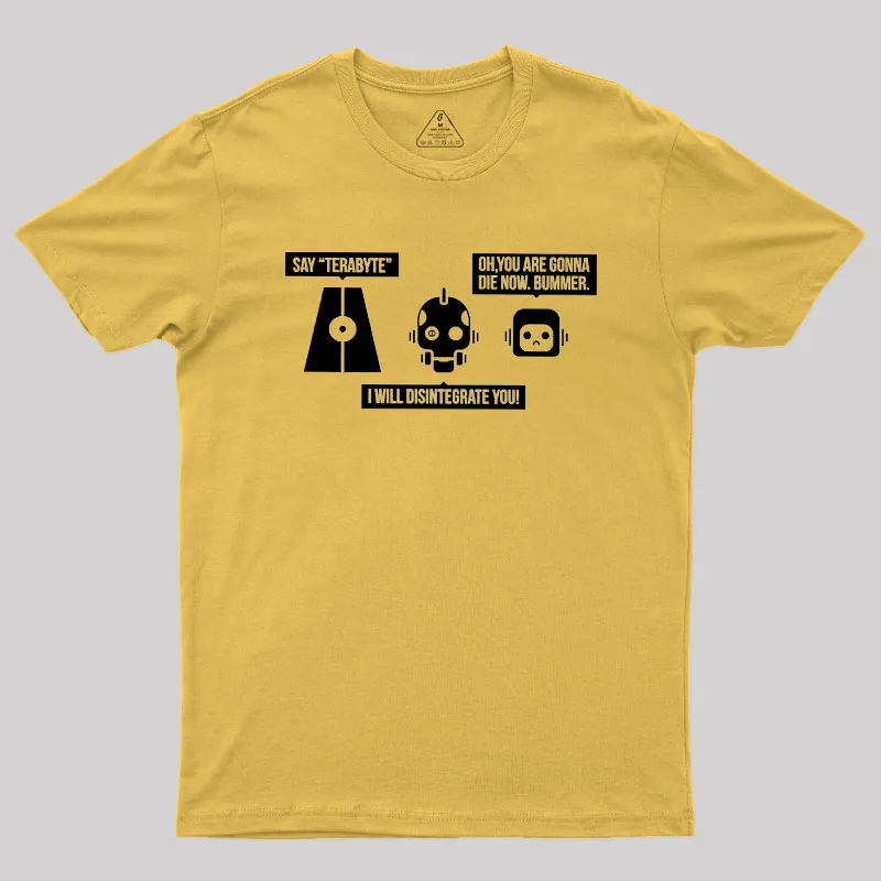 Three Robots Geek T-Shirt - Image 8