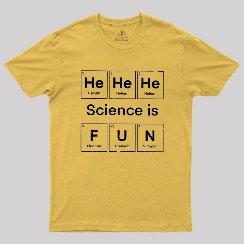 Science Is Fun Geek T-Shirt - Image 8
