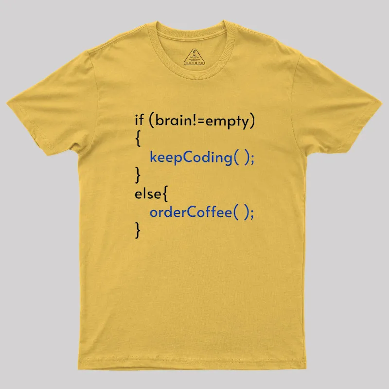 Keep Coding Geek T-Shirt - Image 8