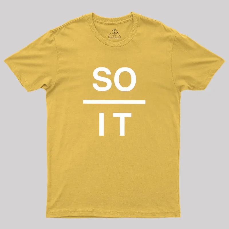 So Over It Geek T-Shirt - Image 8