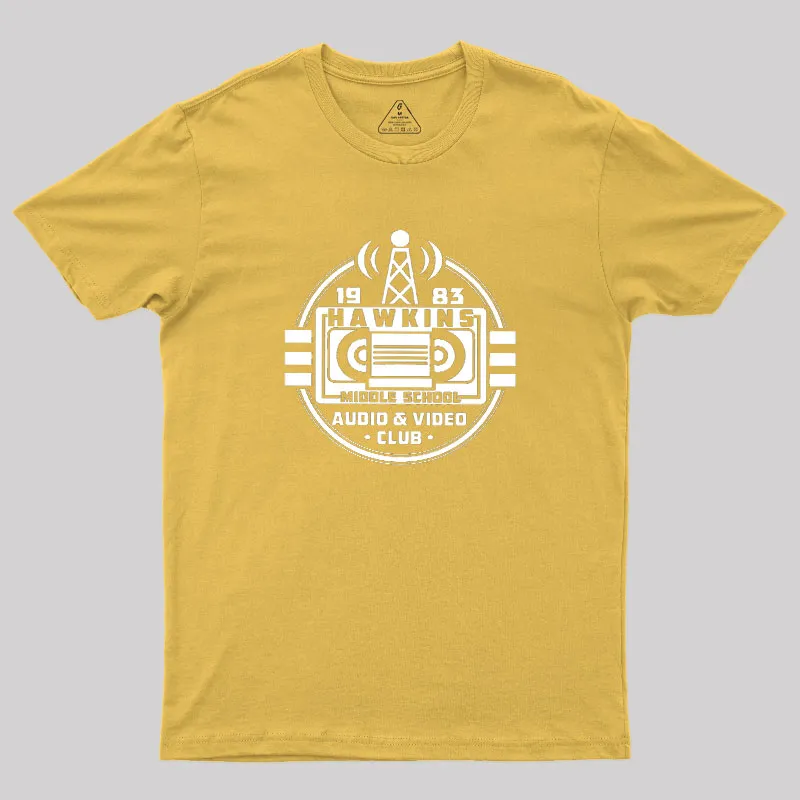 Audio & Video club Geek T-Shirt - Image 8