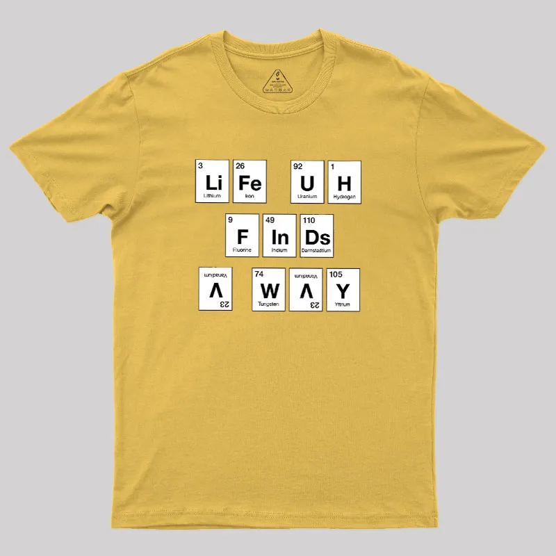 Life Finds a Way, Periodically... Geek T-Shirt - Image 8