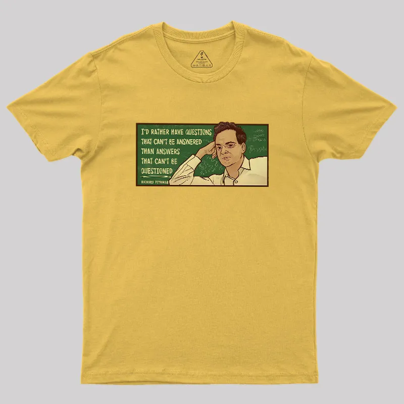 Feynman Science Shirt Geek T-Shirt - Image 8
