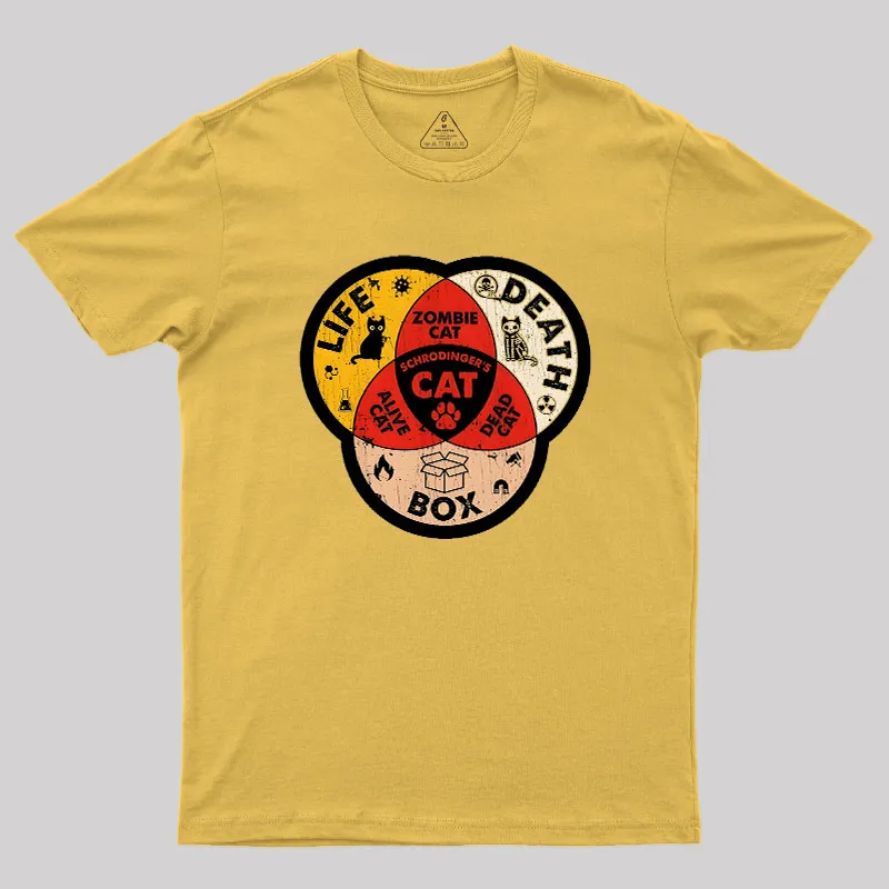 Science Physic Cat Geek T-Shirt - Image 8