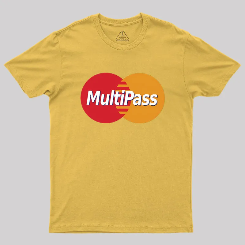 Multipass! Geek T-Shirt - Image 6