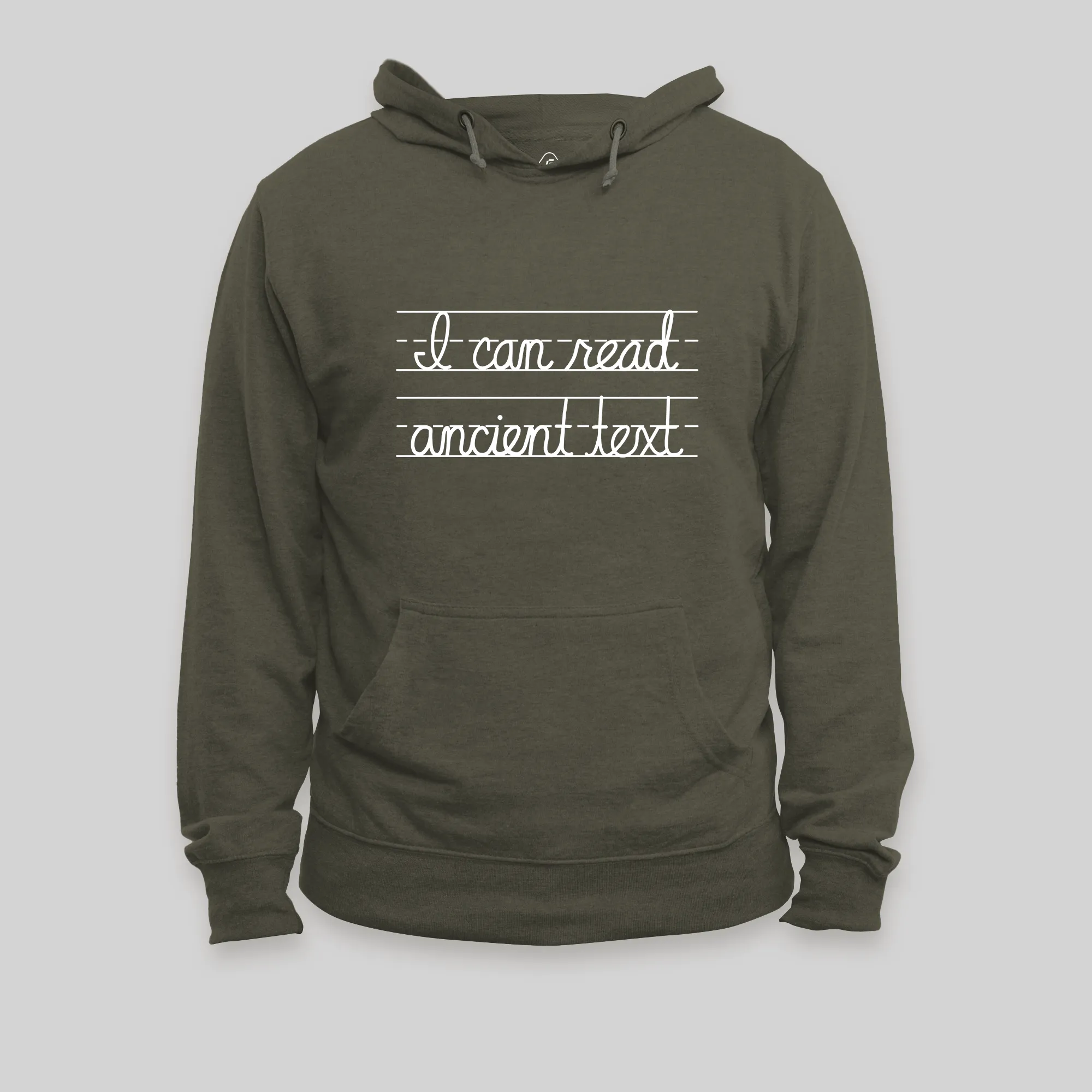 Alternative view of Ancient Text Hoodie