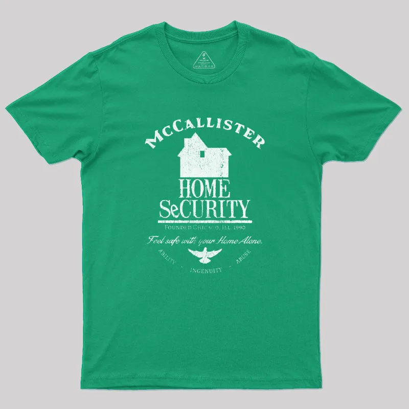 Alternative view of McCallister Home Security T-Shirt