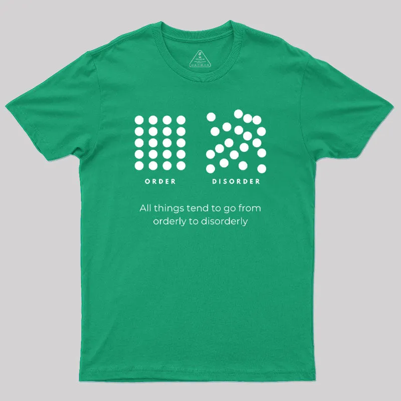 The Law Of Entropy Geek T-Shirt - Image 9