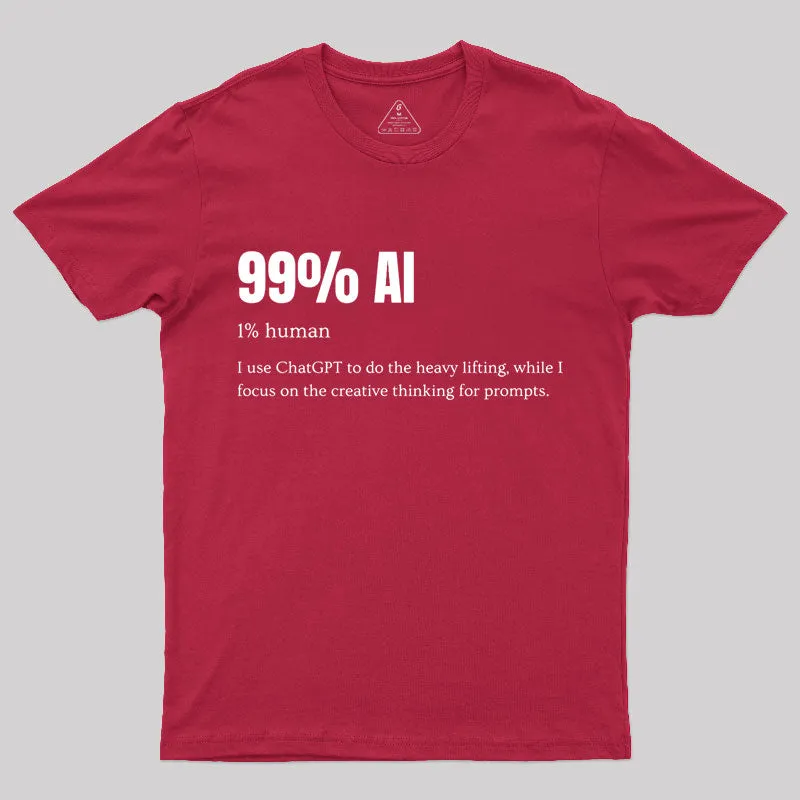 99% AI T-Shirt - Image 7