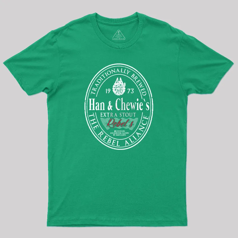 Han & Chewie's Extra Stout T-Shirt - Image 5