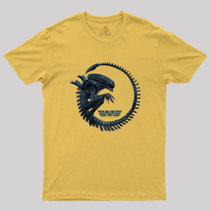 Xenomorph Geek T-Shirt - Image 8
