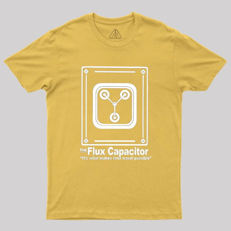 Flux Capacitor Geek T-Shirt - Image 8
