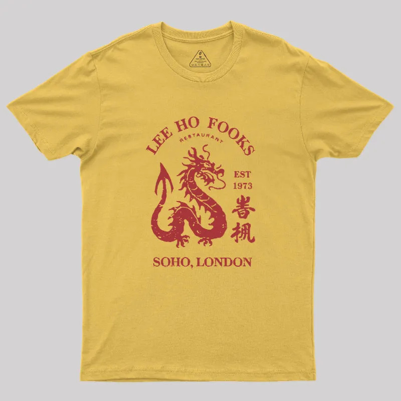 Lee Ho Fooks Red Print Geek T-Shirt - Image 4