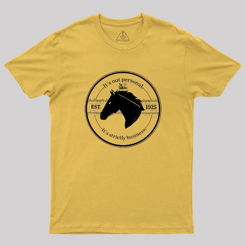 It's Strictly Business Geek T-Shirt - Image 4