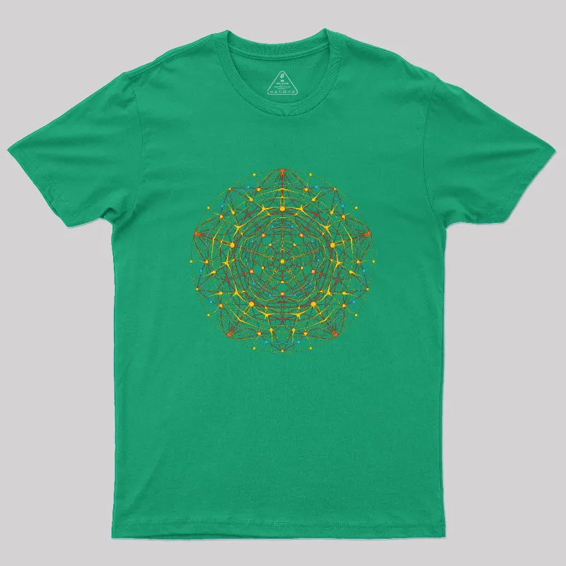 Neural Mandal Nerd T-Shirt - Image 4