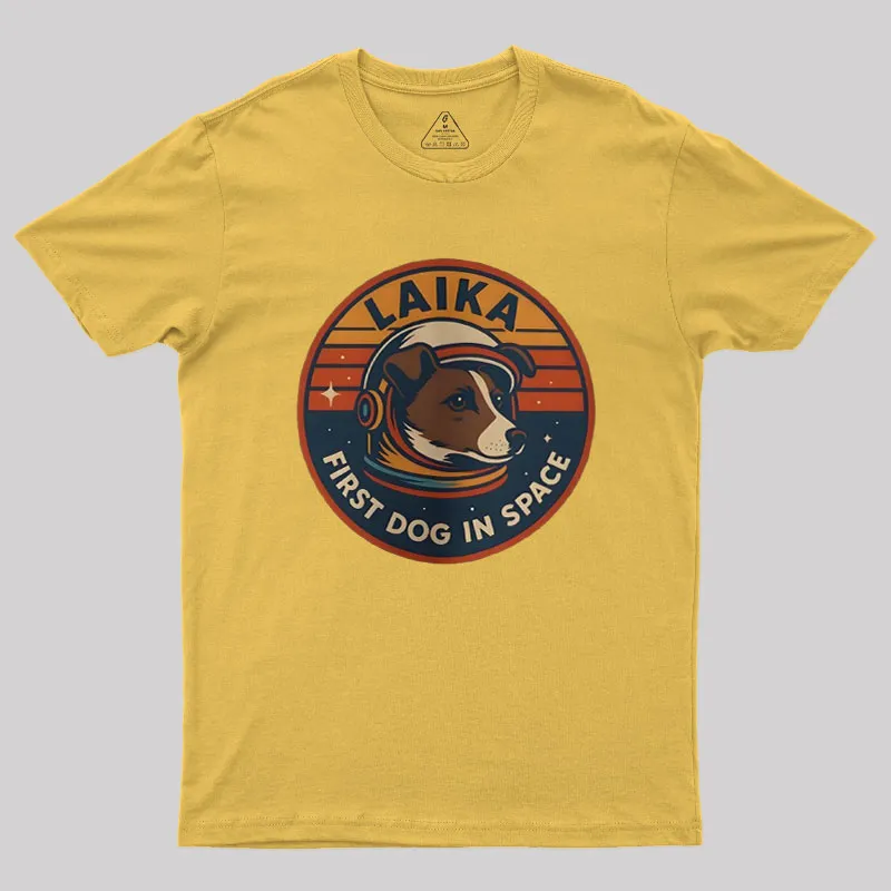 Laika Space Geek T-Shirt - Image 8