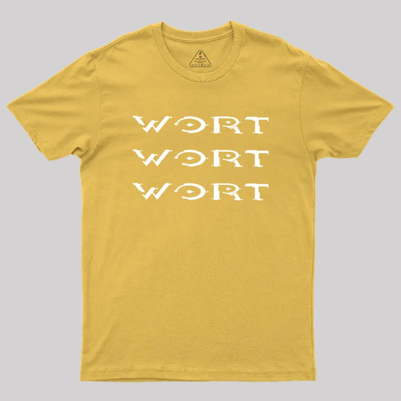Wort Wort Wort Geek T-Shirt - Image 7