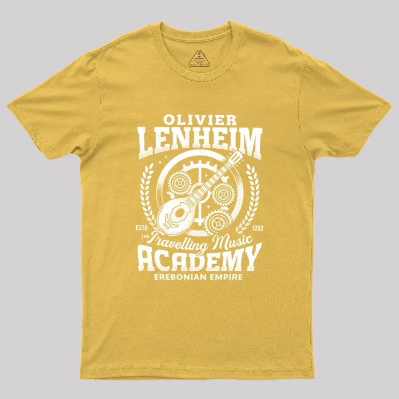 Olivier Lenheim Academy Geek T-Shirt - Image 7