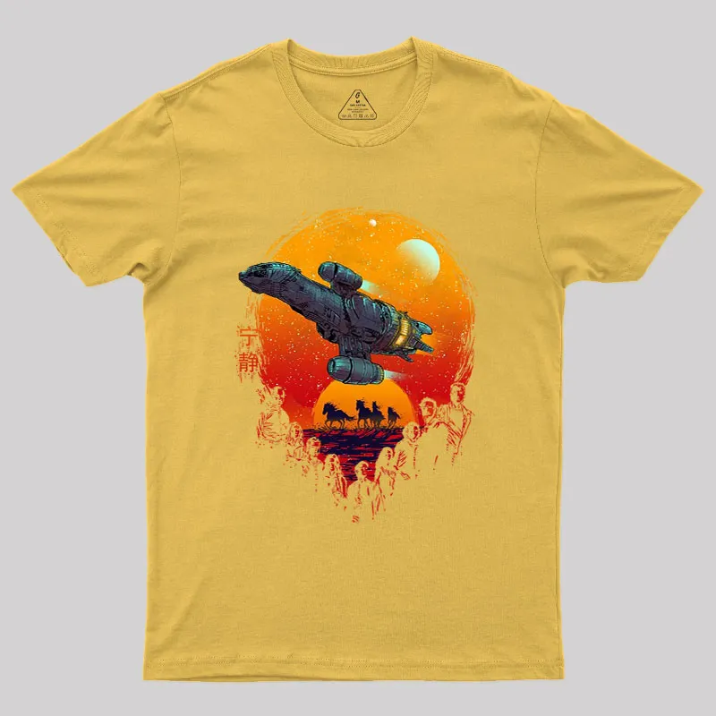 Can't Take The Sky From Me Geek T-Shirt - Image 5