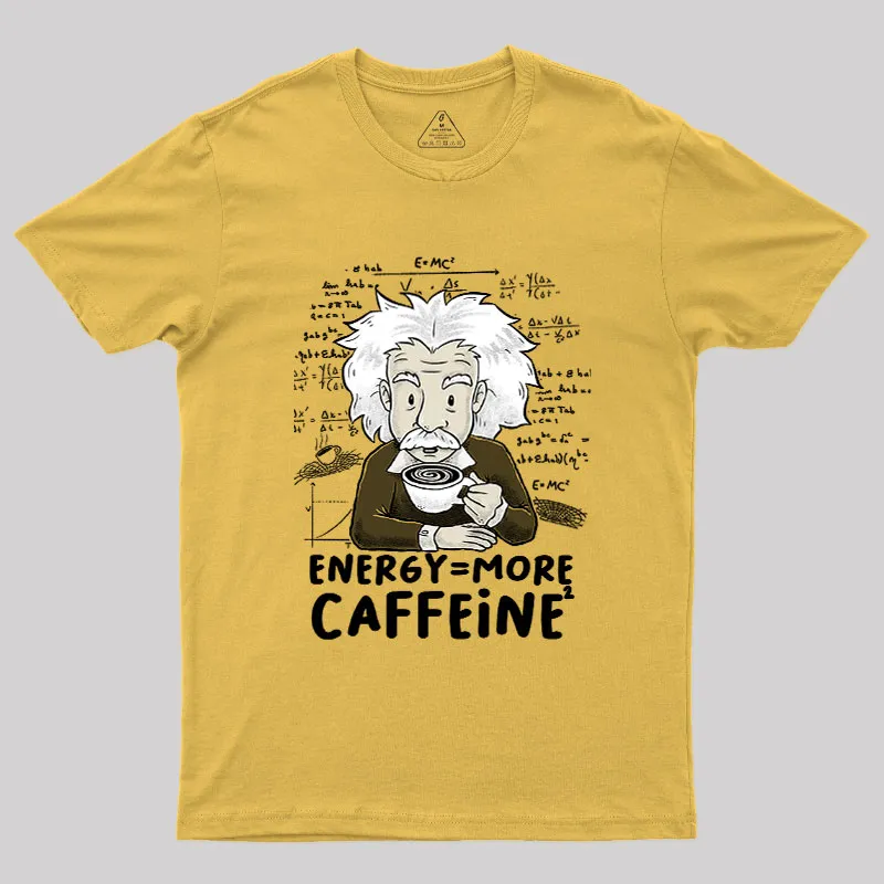 More Caffeine Geek T-Shirt - Image 6