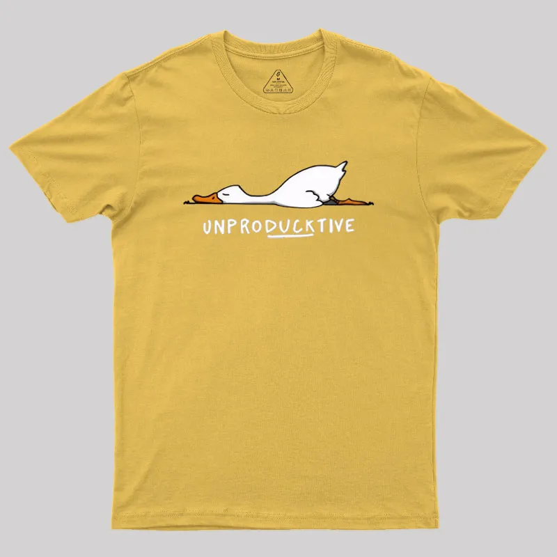 Unproducktive Geek T-Shirt - Image 8