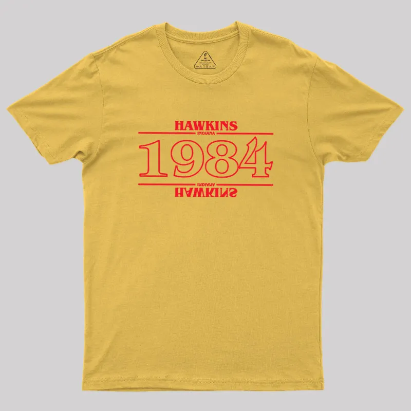 Hawkins 1984 Geek T-Shirt - Image 5