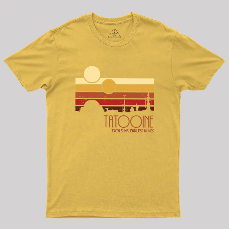 Twin Suns Geek T-Shirt - Image 7