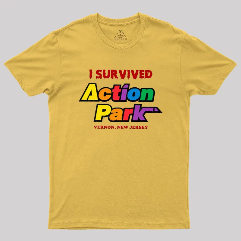 I Survived Action Park Geek T-Shirt - Image 7