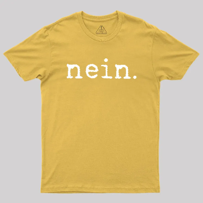 Nein Geek T-Shirt - Image 8