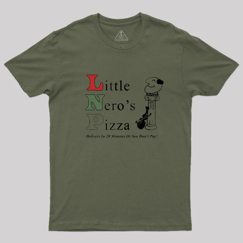 Little Nero's Pizza Home Alone T-Shirt - Image 4