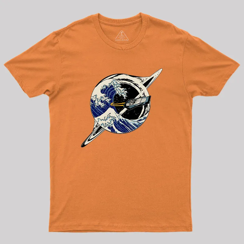 Interstellar Kanagawa Wave Geek T-Shirt - Image 7