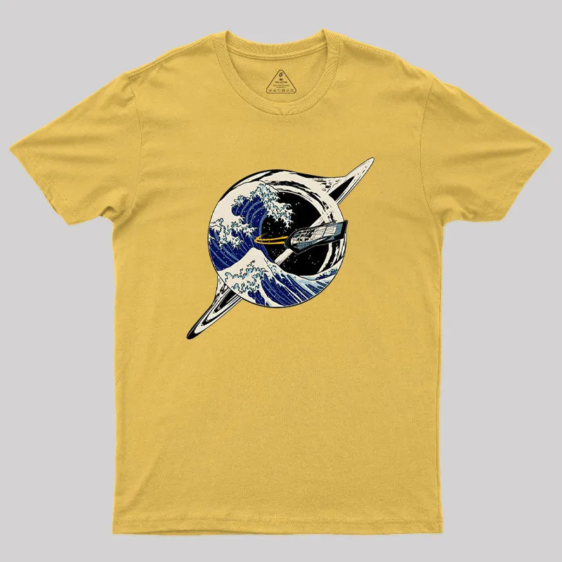 Interstellar Kanagawa Wave Geek T-Shirt - Image 8
