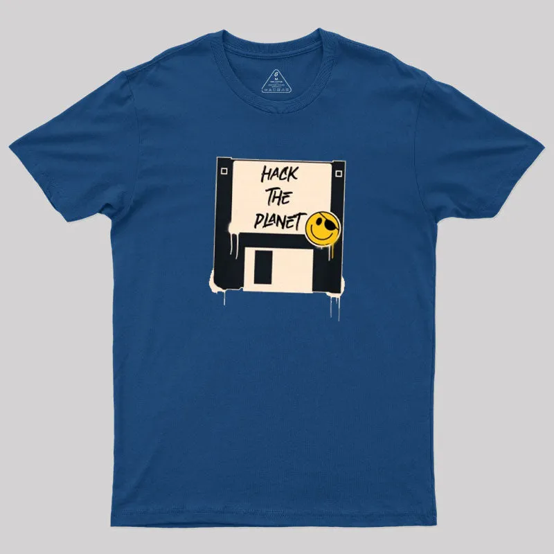 Hack The Planet T-Shirt - Image 2