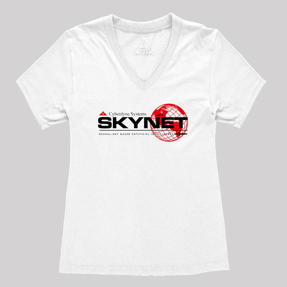 Cyberdyne Systems Skynet Women's V-Neck T-shirt - Image 2