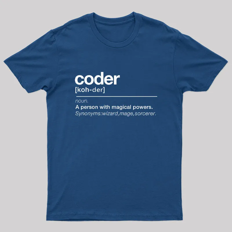 Coder definition T-Shirt - Image 2